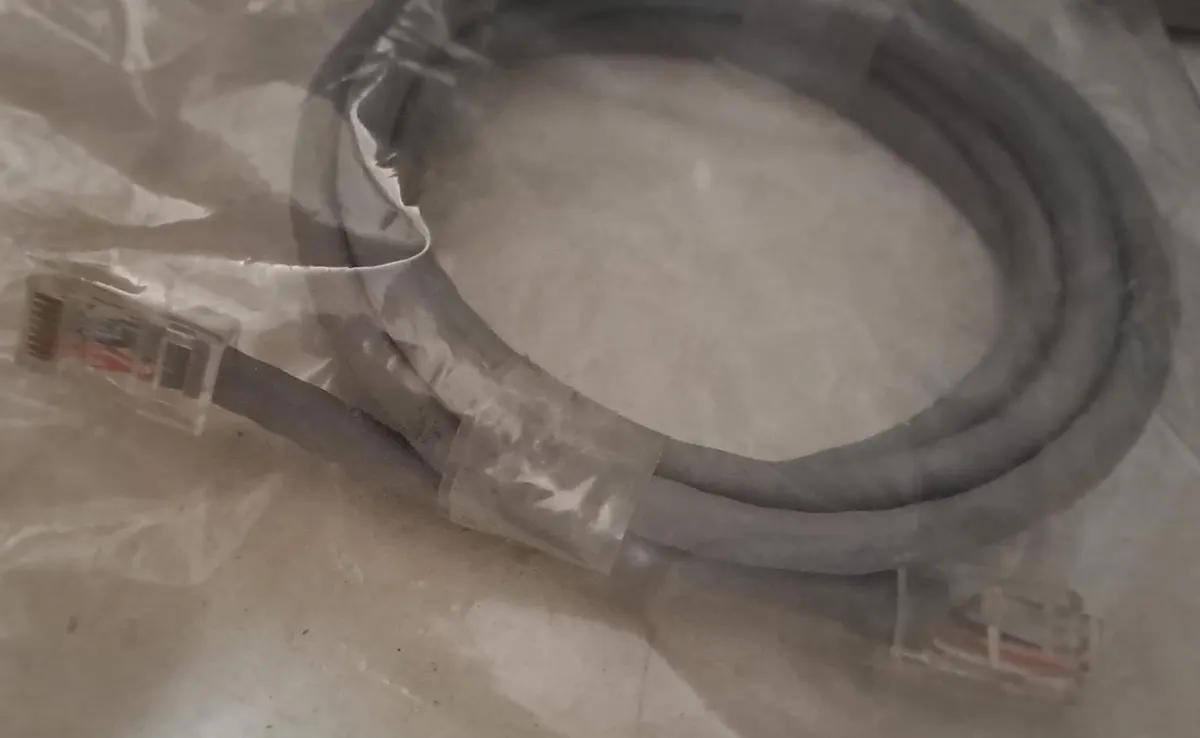 CAT 5 Kablo Rj45 Soketli 1 MT - İnternet & Modem Kablosu 1 Metre 2