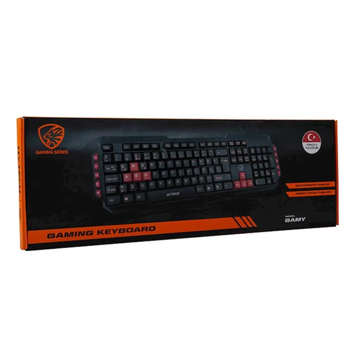 Hytech Hyk-46 Gamysiyah Oyuncu Klavyesi 2