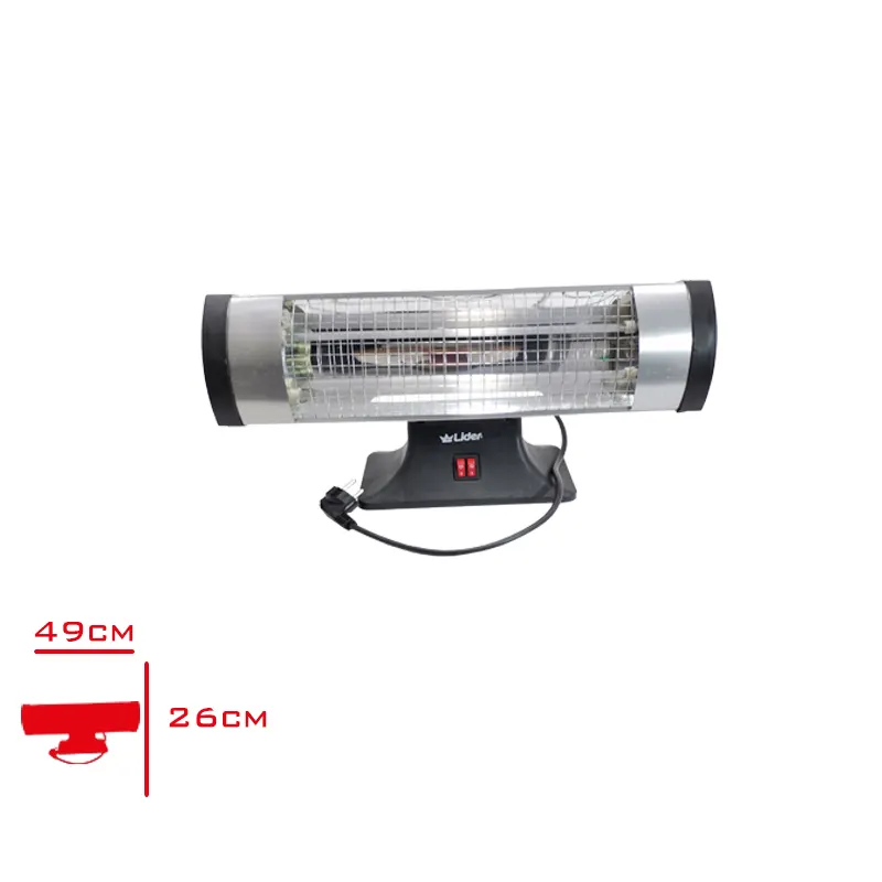Lider Quartz Isıtıcı SOBA AYAK ALTI Şipşak 1600 W 2