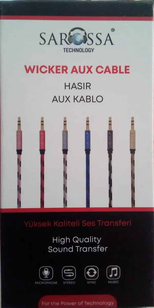 Sarossa AUX Kablo S436 Hasır