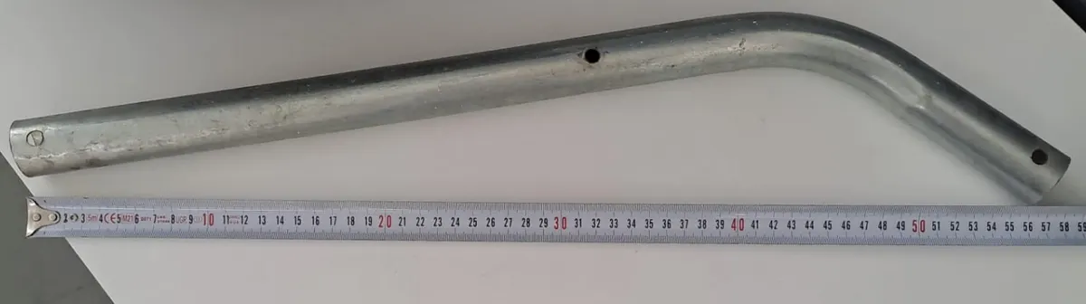 UYDU ANTENİ ÇANAK İÇİN L AYAK - L BORU ( ÇAP : 3 cm ) ( UYDU ÇANAĞI- ÇANAK ANTEN YER & DUVAR MONTAJ AYAĞI ) 2