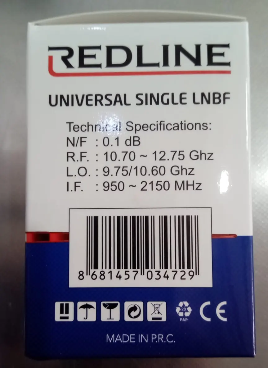 Redlıne Universal Tekli LNBF Wl-1 2