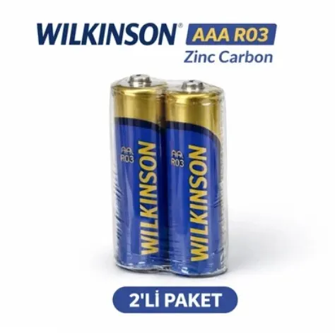 Wılkınson AAA 1,5 V İNCE Kalem PİL 2 Lİ Paket