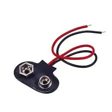 9 VOLT PİL Yatağı ( ÇİFT Başlı PİL Yuvası )