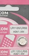 AG8 - LR1120H - 391A 1,5V Pil