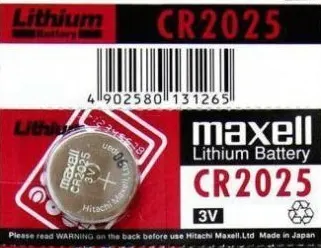 Cr2025 3V Lithium PİL Maxell