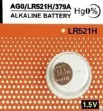 Ag0 - Lr521h - 379A 1,5V PİL
