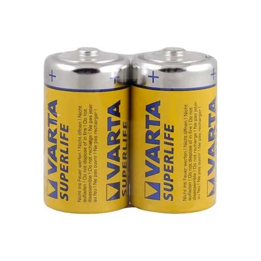 Varta Superlıfe D 1,5V - Büyük PİL 2 Lİ Paket