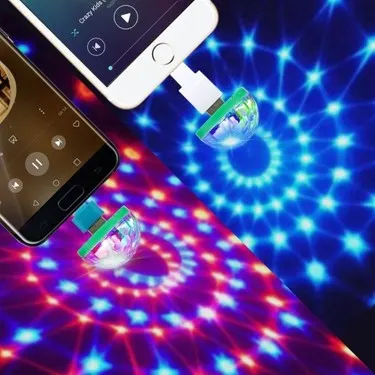 Rutter LED Small Magic BALL - Galaxy Disko Işığı Micro
