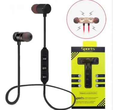 Sports Headset Sporcu Bluetooth Kulaklık Mıknatıslı Gp-6757 Siyah