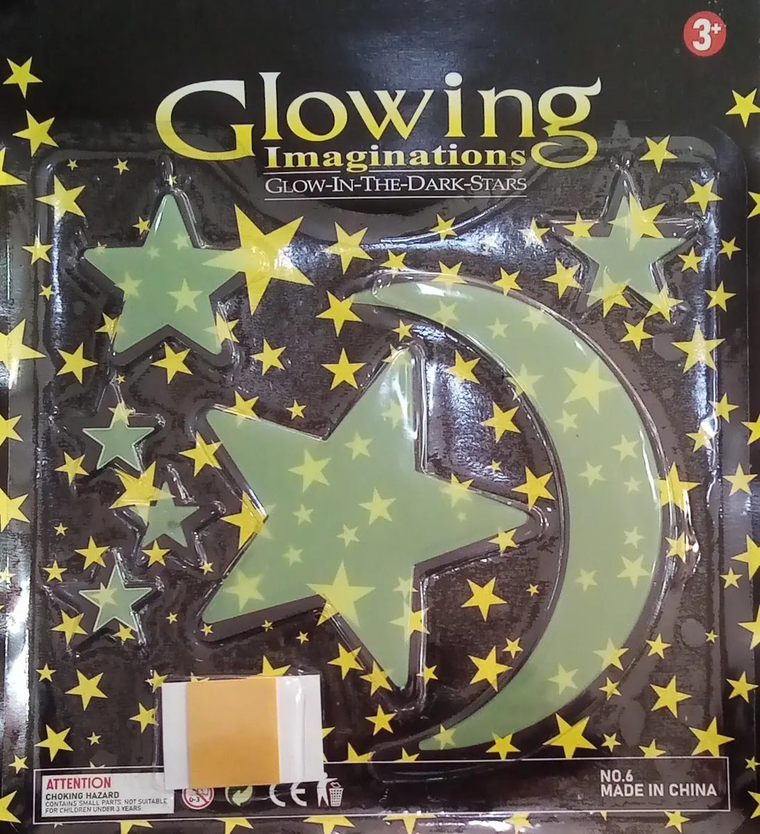 Glowing Büyük Fosforlu Sticker 7119
