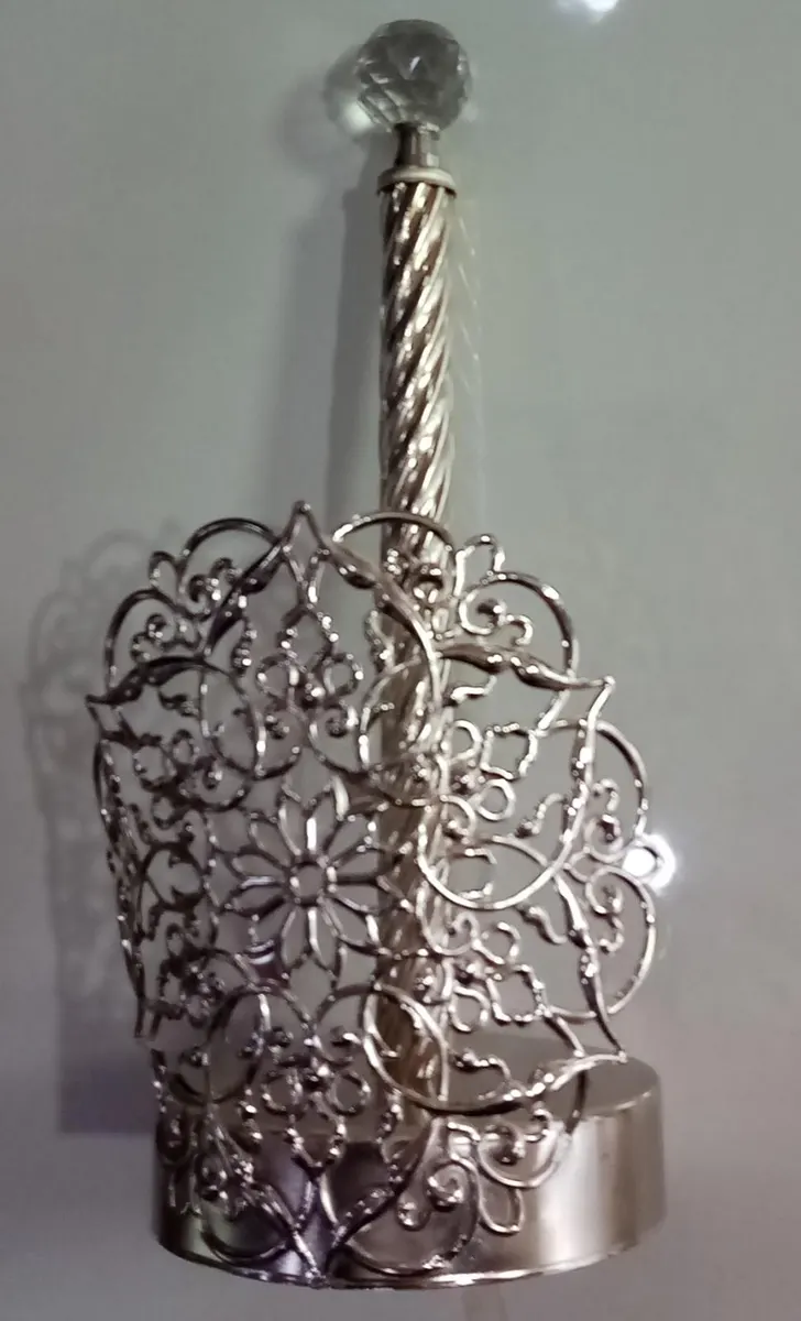 Kristal Başlı Metal Kağıt Havluluk 2