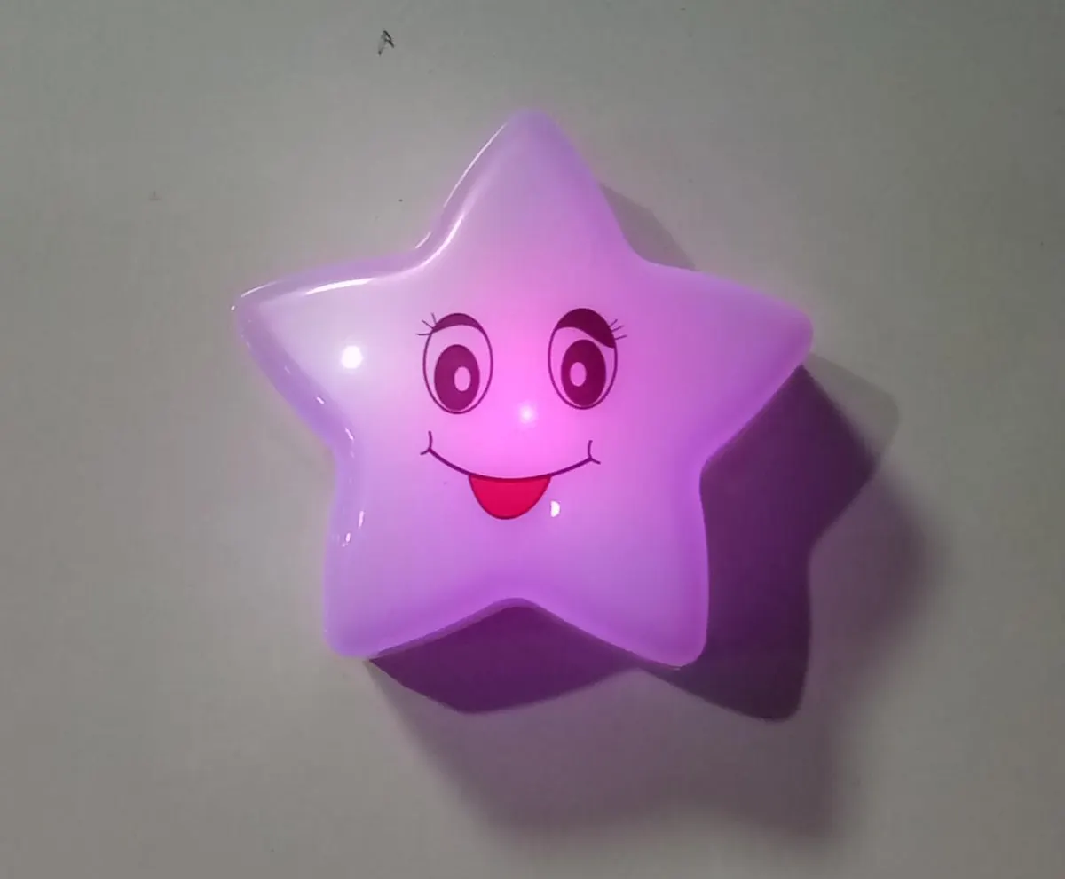 Happy STAR Işıklı Yıldız - Pilli LED Lamba 6