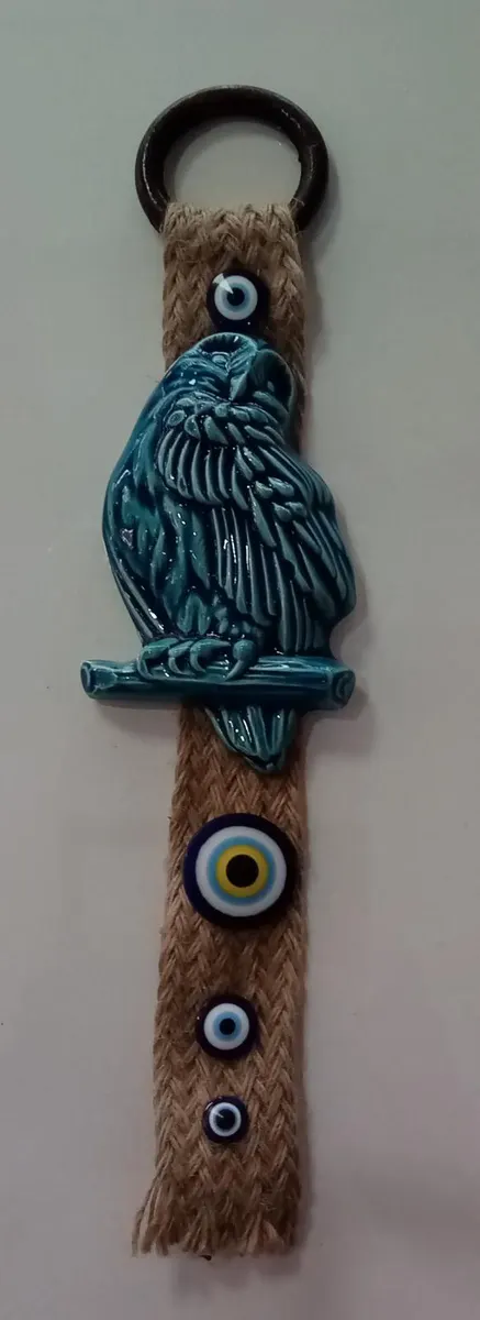 ORTA BOY ASKILI DUVAR SÜSÜ - BAYKUŞ ( h : 30 cm )