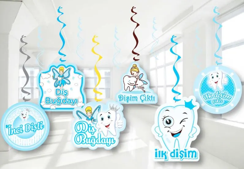Lisanslı Sarkıt SÜS 6 LI - DİŞ Buğdayı