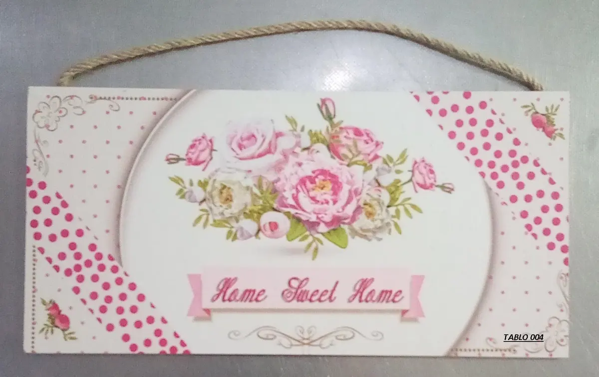 TABLO MİNİ AHŞAP 14,5cm X 29,5cm - TABLO 004