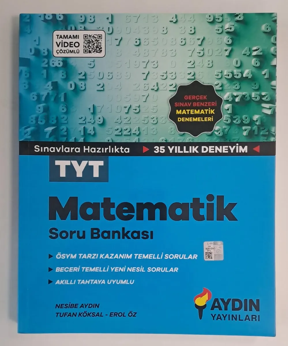Aydın Yayınları TYT Matematik SORU Bankası