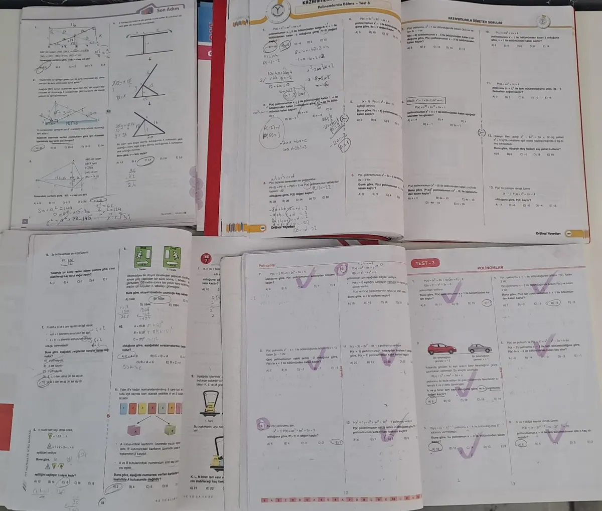 EİS - Orjinal Matematik - Bilgi Sarmal - Karekök Yayınları TYT - AYT - 10.SINIF Geometri - Matematik SORU Bankası ( 2.EL ) 2