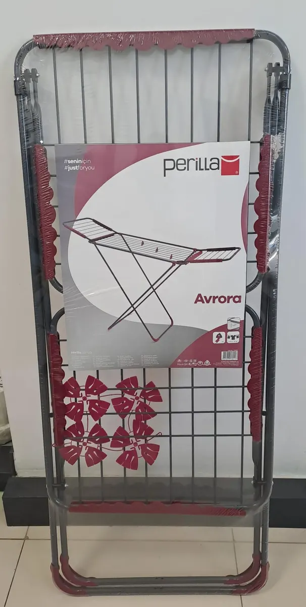 Perilla Kalın Demirli Metal Çamaşır Kurutmalığı Avrora Kmu-17009 2