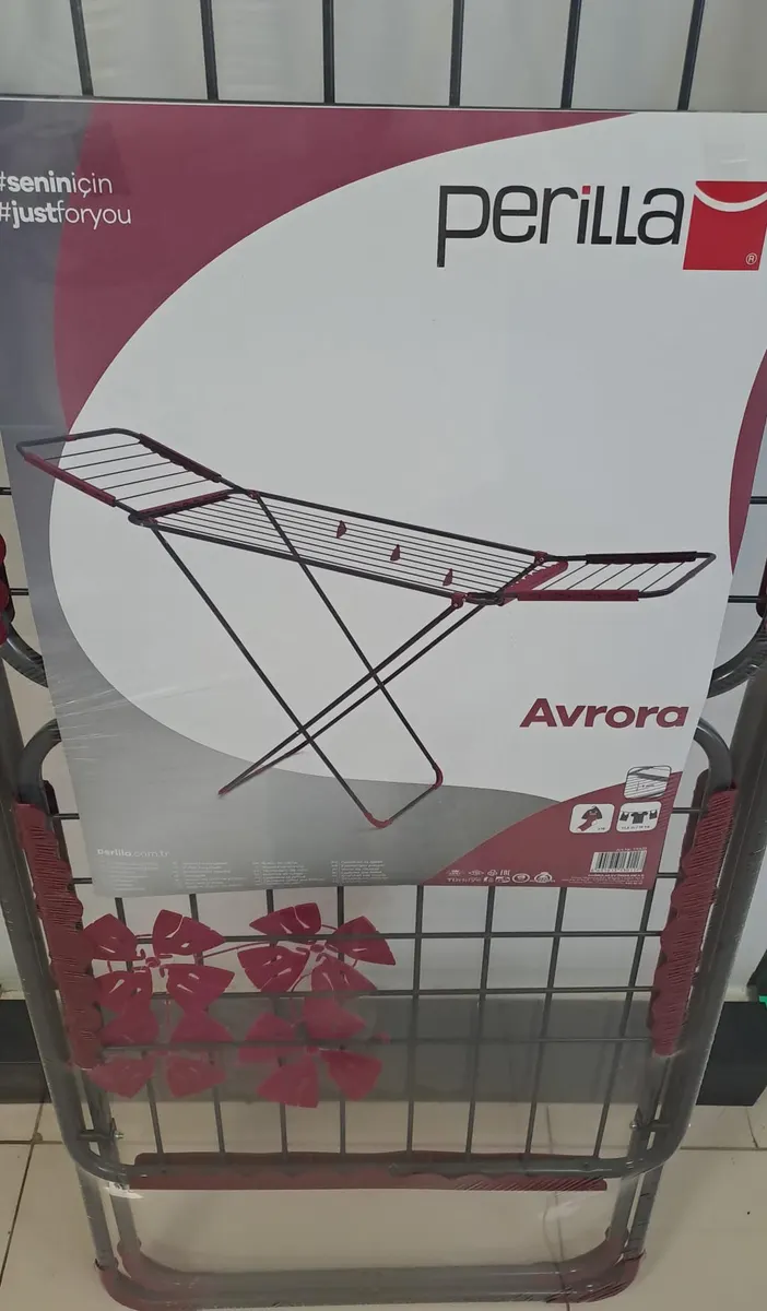 Perilla Kalın Demirli Metal Çamaşır Kurutmalığı Avrora Kmu-17009 3