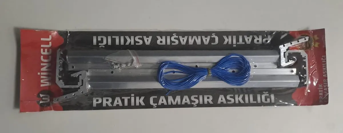 Balkon İÇİN KARE Profil Alüminyum Çamaşır Kurutmalığı Ayarlanabilir