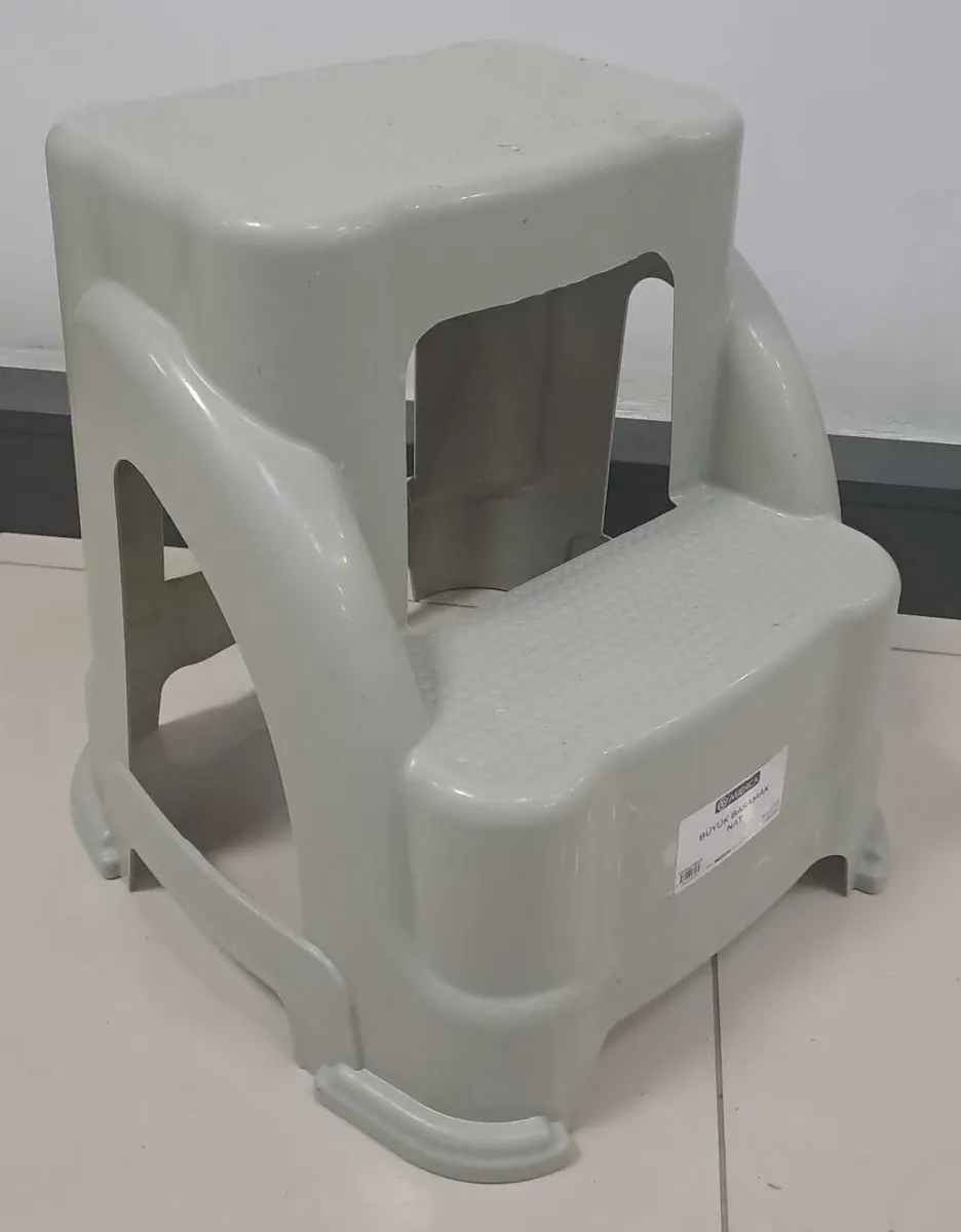 Merdem Basamaklı Tabure Büyük Naturel Mrd-558 3
