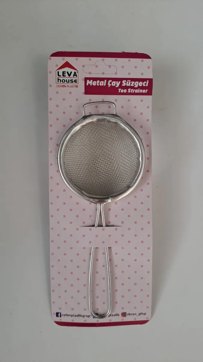 LEVA ÇAY Süzgeci Metal Lv-288 2