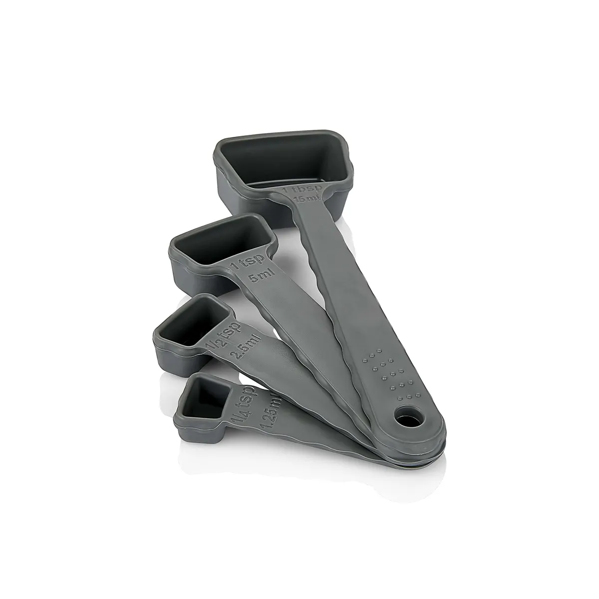 Karalı Plastik Kp-110 4 LÜ ÖLÇÜ Kaşığı 3
