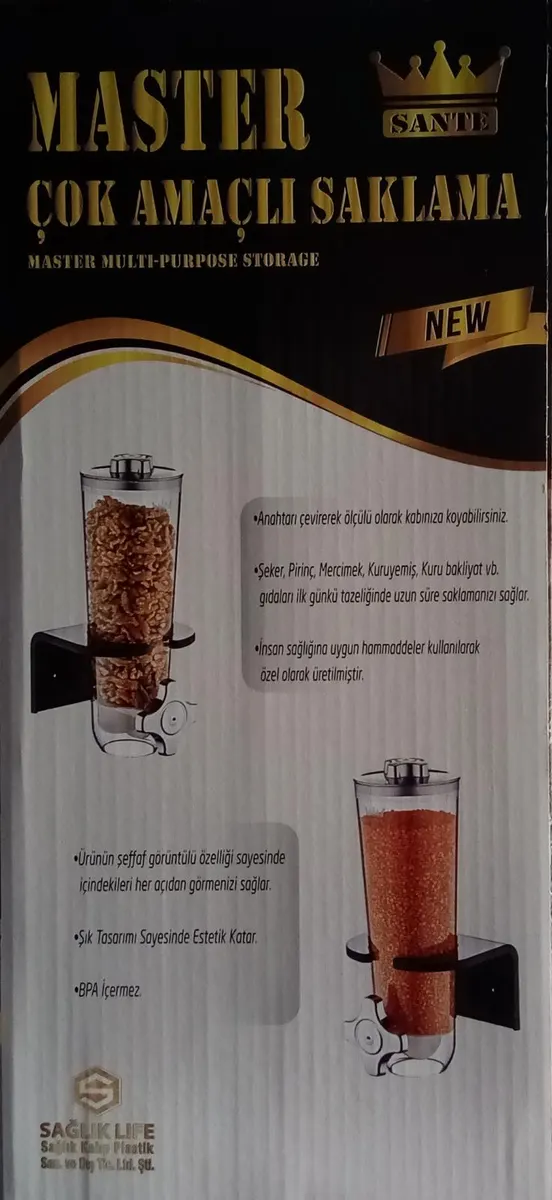 Master ÇOK Amaçlı Saklama KABI Sp-282 3