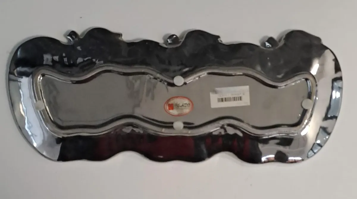 SADO KRİSTAL TAŞLI TEPSİ ELMA DESEN ( 35 x 14,5 cm ) 2