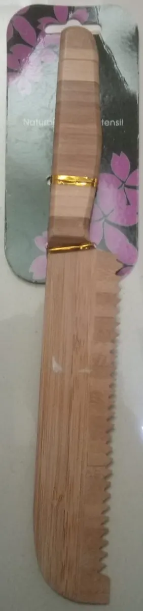 Kavsan Bamboo Bıçak Tırtıklı