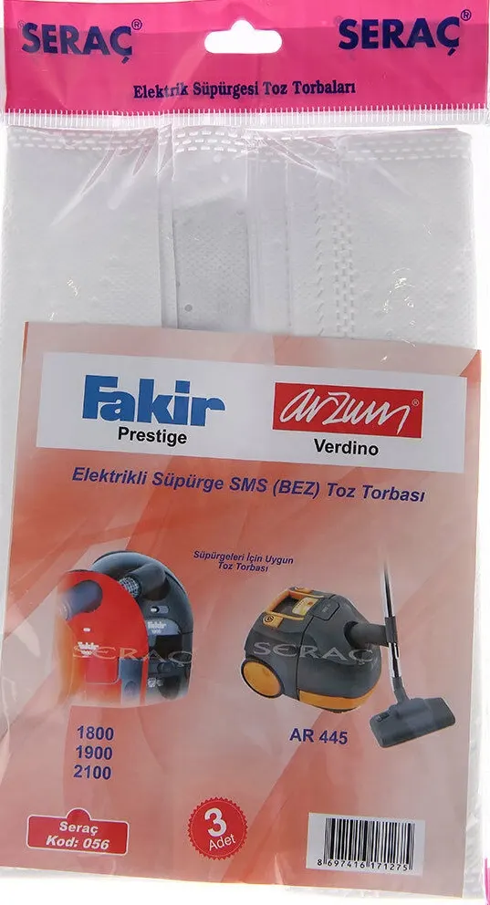 Elektrikli Süpürge TOZ Torbası KOD 056