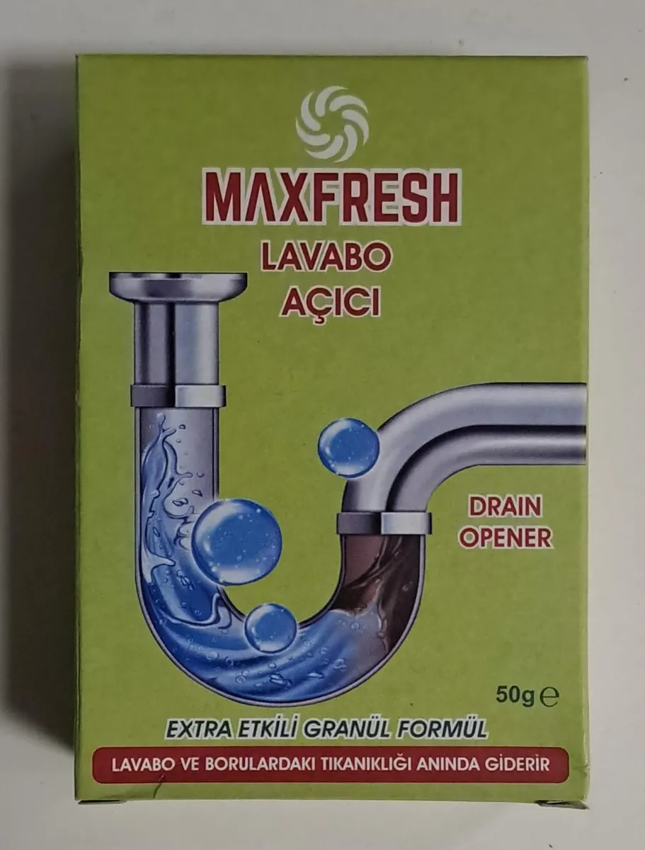 MAXFRESH LAVABO AÇICI 50 gr