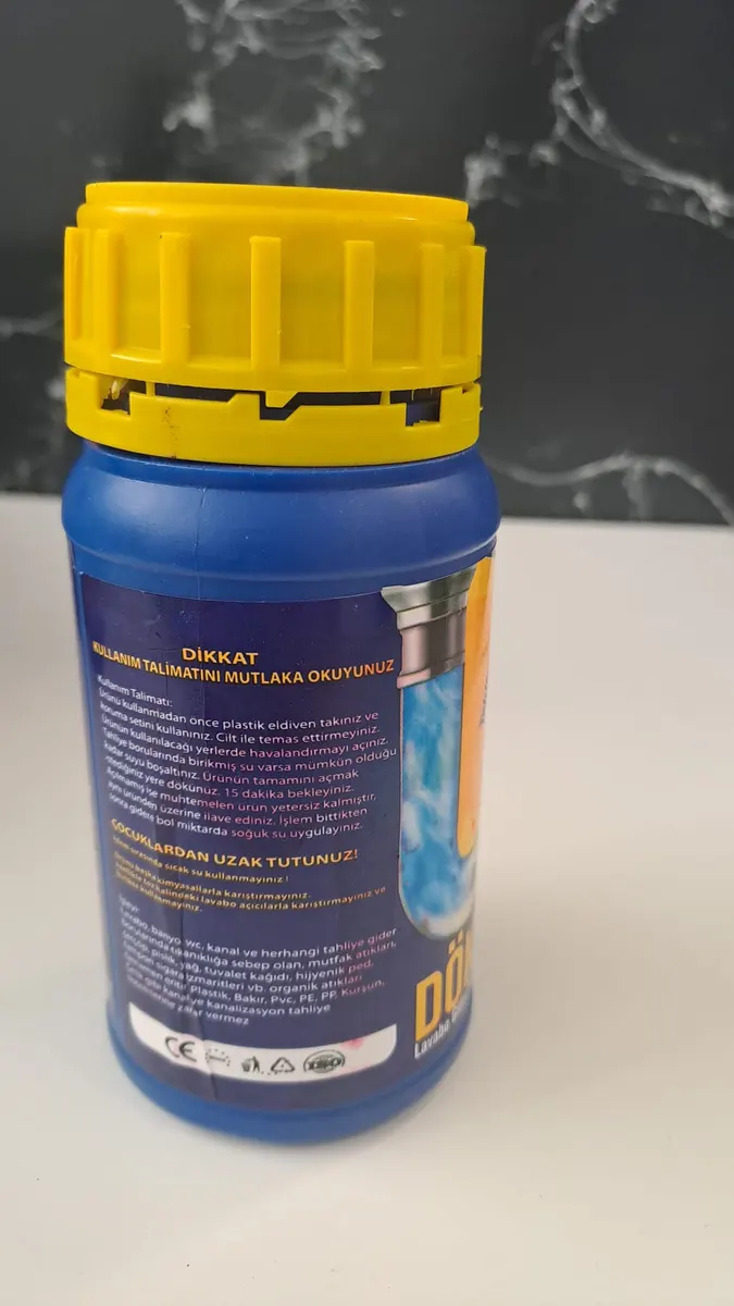 WIEDER DÖK AÇ LAVABO GİDER AÇICI 500 gr 4