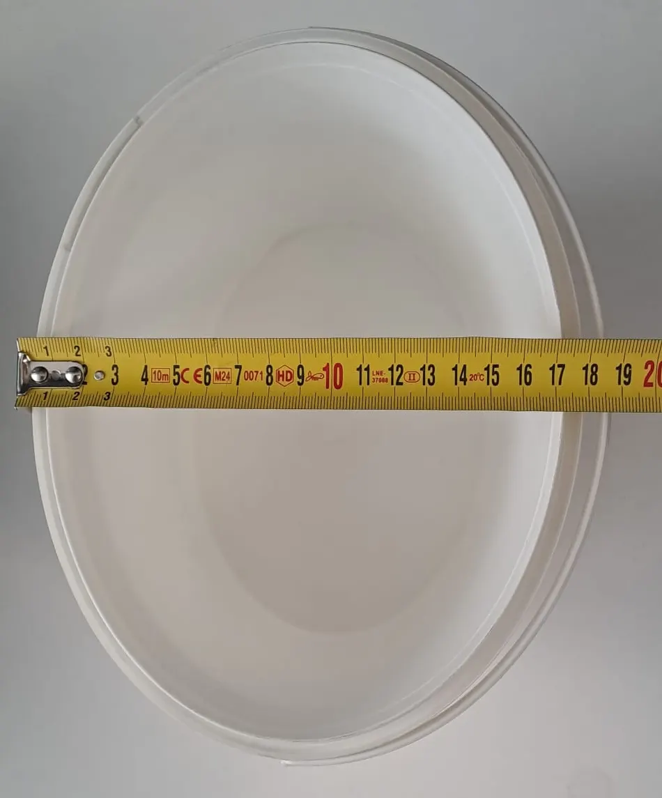 3 Litre Plastik KOVA - Beyaz - 3 LT Saplı - Sızdırmaz Kilitli ÇOK Amaçlı Kapaklı KOVA - BOYA Kovası , Zeytin Kovası , Saksı VB Alanlarda Kullanılabilir - GIDA Uyumlu Değildir 4