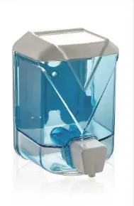 MAXIFLOW PLASTİK SIVI SABUNLUK - ŞEFFAF MAVİ 500 ml ( 13434 ) 3