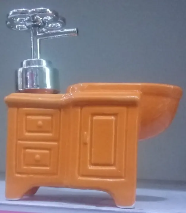 MİNİ SIVI Sabunluk Lavabo Şekilli SADO Alkapol