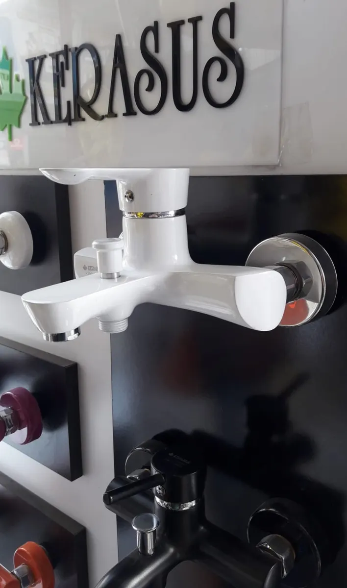 Kerasus Space Serisi - MİX Banyo Bataryası - Beyaz RENK
