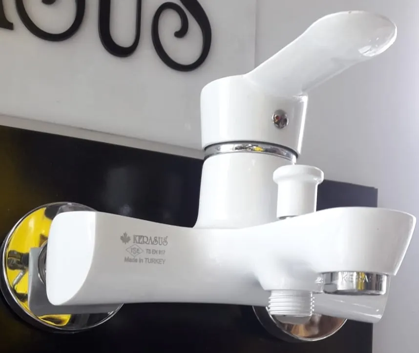 Kerasus Space Serisi - MİX Banyo Bataryası - Beyaz RENK 4