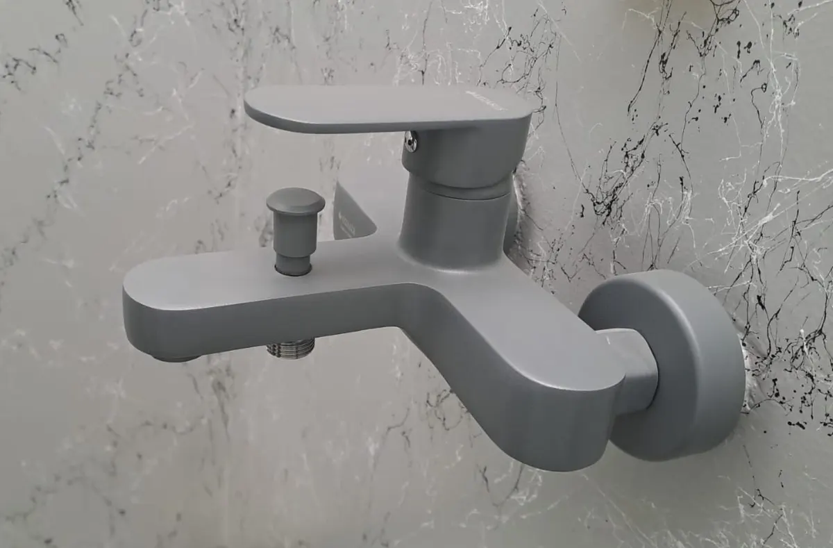 Kerasus Elvin Serisi - MİX Banyo Bataryası 35Ø Antrasit GRİ 4