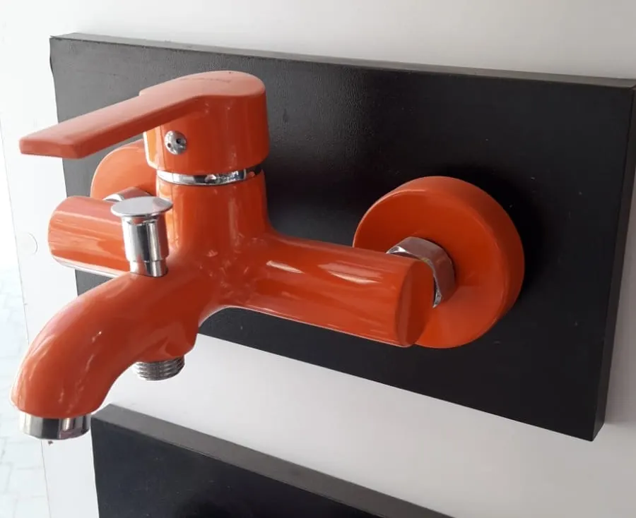Kerasus RUBY Serisi - MİX Banyo Bataryası ( R03 Turuncu ) 35Ø 5