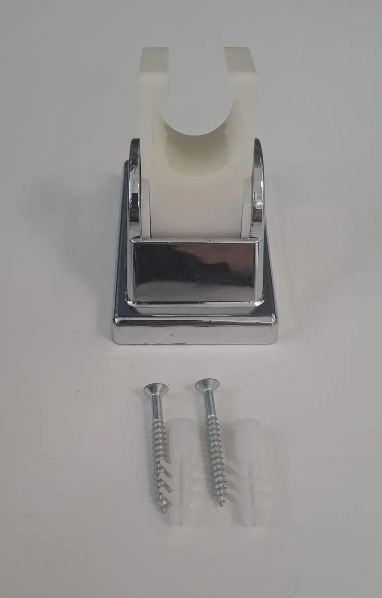 DUŞ Mafsalı - Plastik KARE Hareketli KROM 4