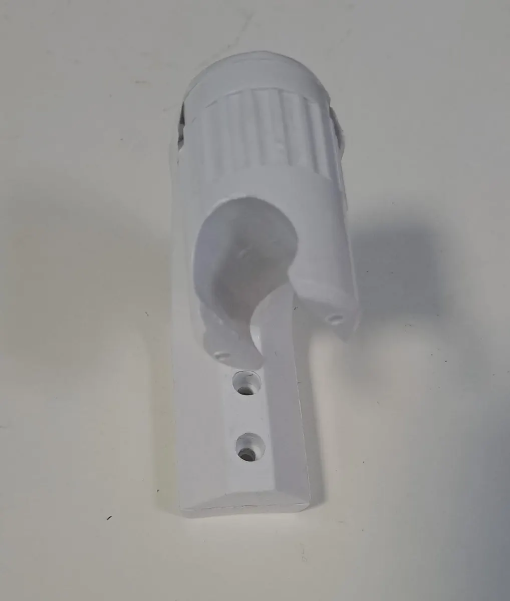 DUŞ Mafsalı - Plastik Hareketli ÇIT Çıtlı Beyaz L TİPİ 2
