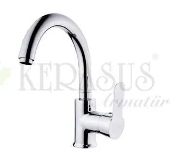 Kerasus Space Serisi - MİX KUĞU Lavabo Bataryası 40Ø