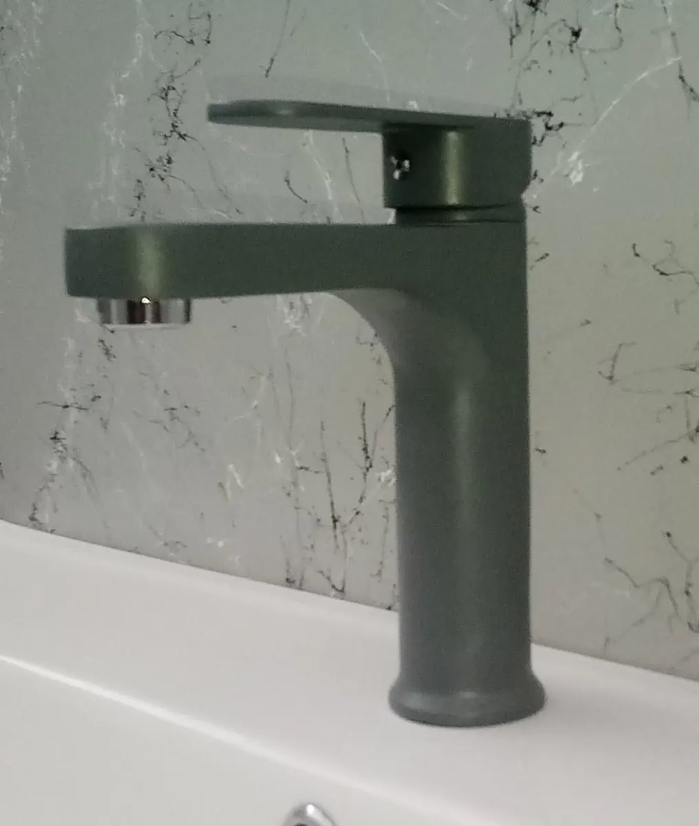 Kerasus Elvin Serisi - MİX Lavabo Bataryası 35Ø Antrasit GRİ