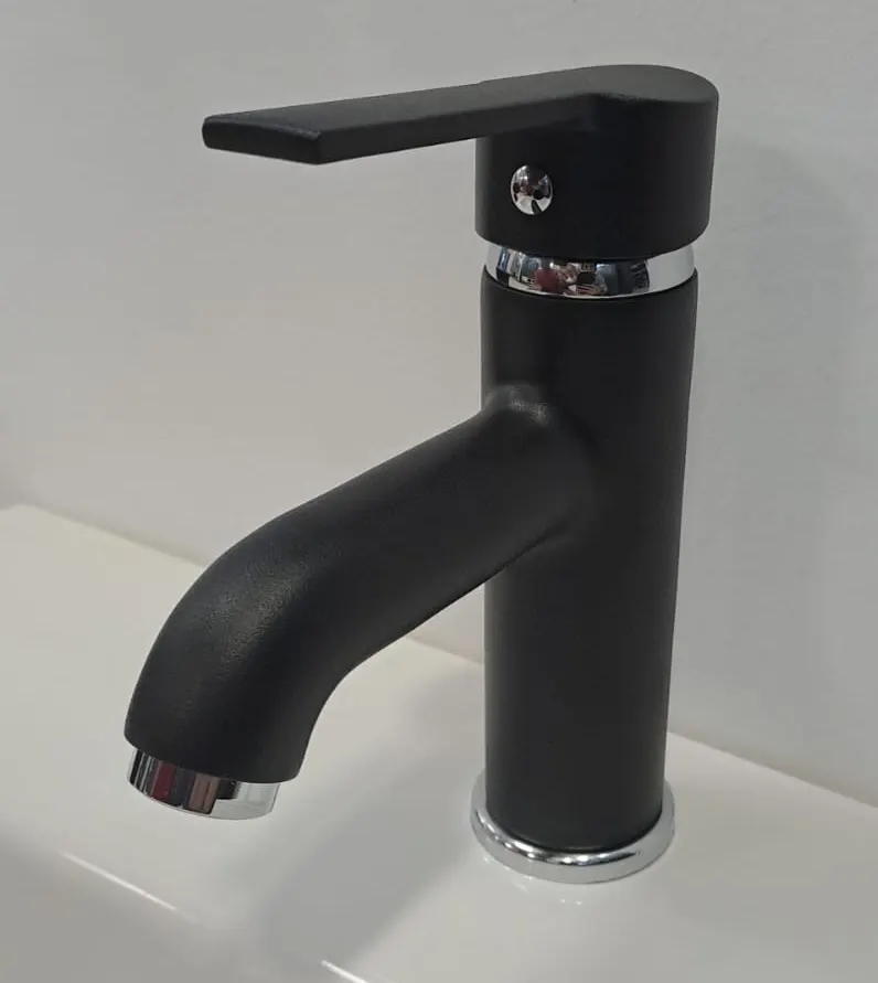Kerasus RUBY Serisi - MİX Lavabo Bataryası MAT Siyah 35Ø