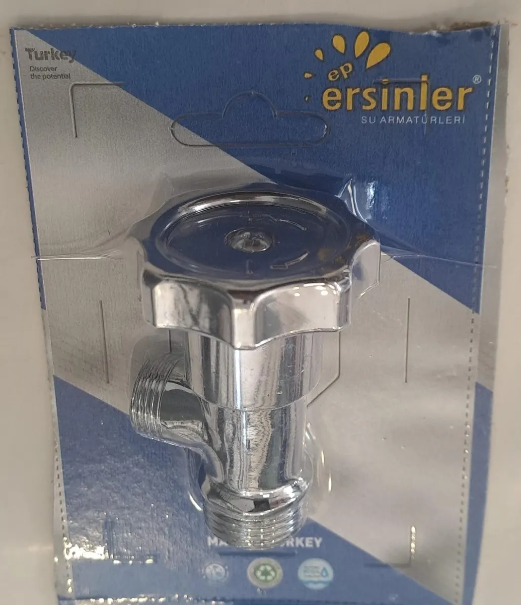 Ersinler KROM Taharat Musluğu 3/8 ( Vakum Ambalaj )