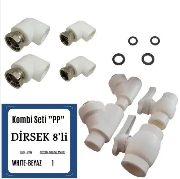 Kombi SETİ - Dirsekli 8 Parça YENİ Model Kollu EKO ( Kalde )