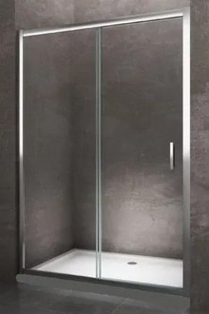 DUŞAKABİN 6mm CAM 1 SABİT 1 ÇALIŞIR 121-130 cm H:190cm