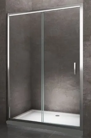 DUŞAKABİN 6mm CAM 1 SABİT 1 ÇALIŞIR 151-160 cm H:190cm